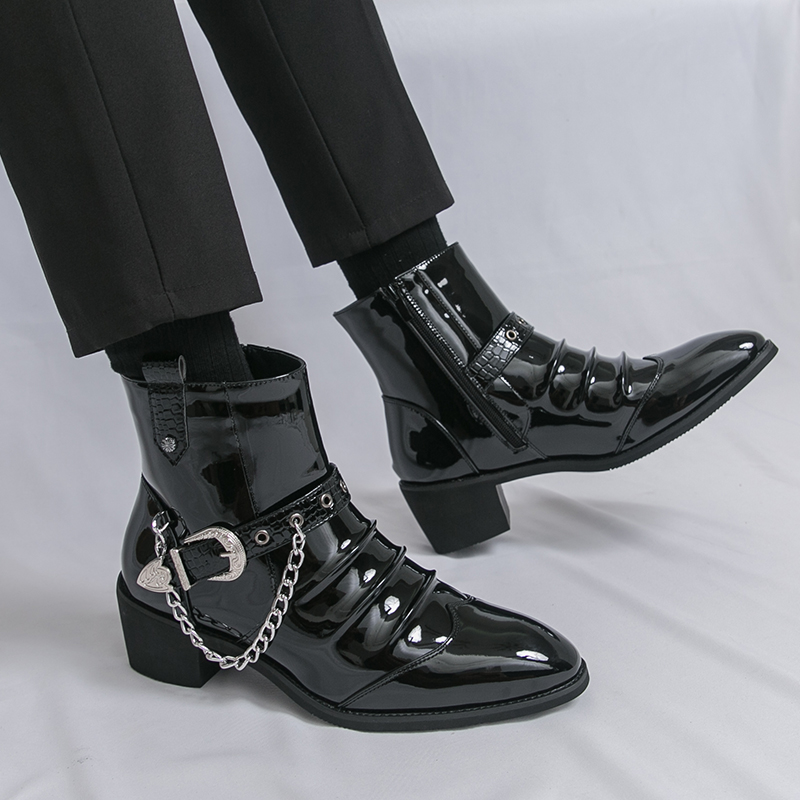 Moda Yan Fermuarlı Yüksek Top  - Men Fashion Elegant incelemesi ve fiyatı
