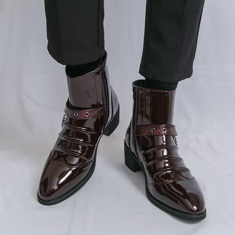 Moda Yan Fermuarlı Yüksek Top  - Men Fashion Elegant incelemesi ve fiyatı
