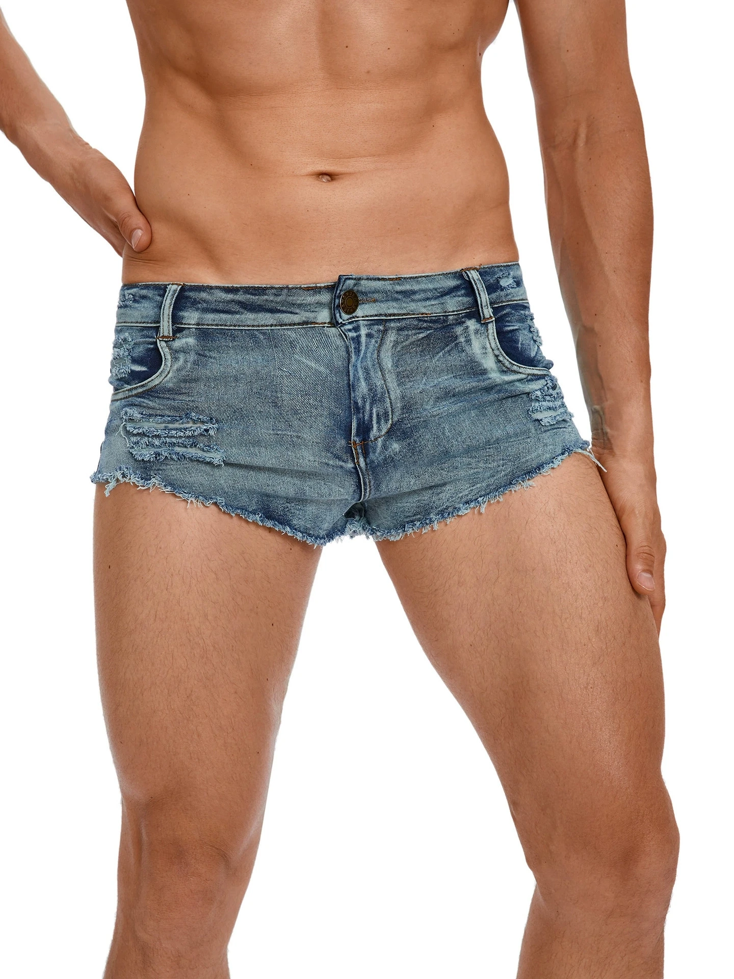 Erkek Düşük Bel Kot Şort Moda  - Mens Fashion Denim incelemesi ve fiyatı