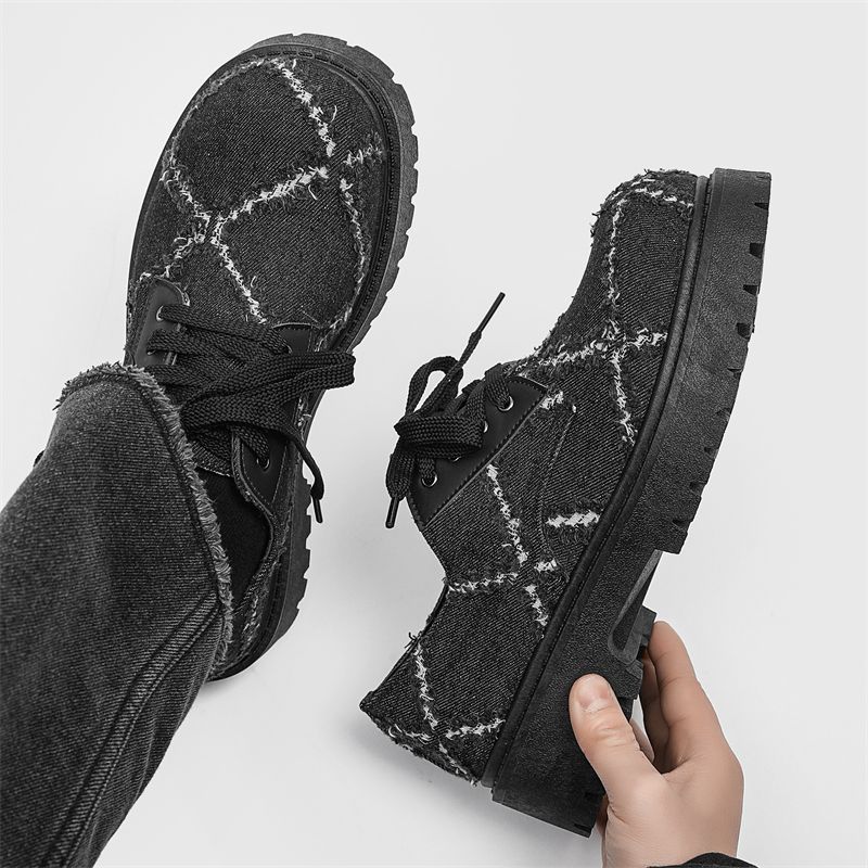 Erkek Sonbahar Şık Kalın Taban - Mens Fashion Denim incelemesi ve fiyatı
