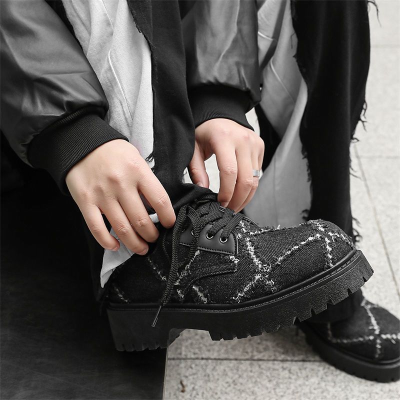 Erkek Sonbahar Şık Kalın Taban - Mens Fashion Denim incelemesi ve fiyatı