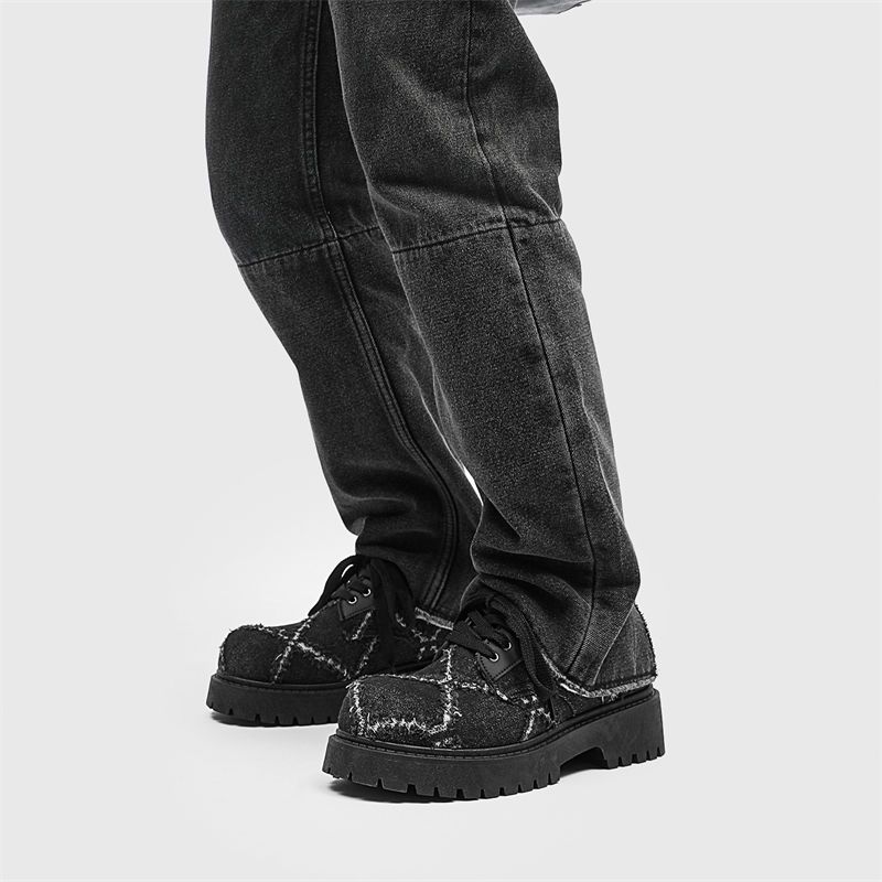 Erkek Sonbahar Şık Kalın Taban - Mens Fashion Denim incelemesi ve fiyatı