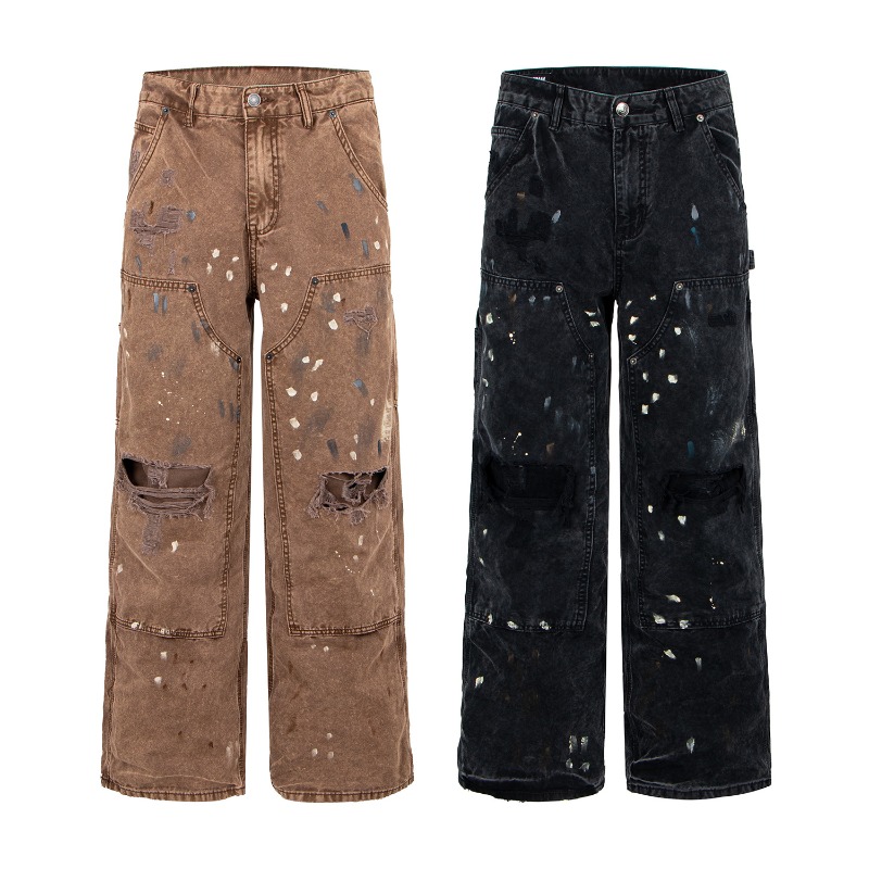 Amerikan Retro High Street Erk - Men'S Fashion With Baggy Jeans incelemesi ve fiyatı